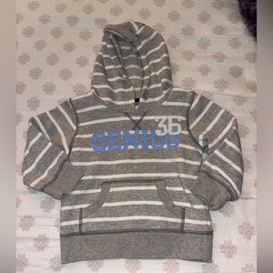 Carter’s Toddlers 3T Striped Gray Hoodie